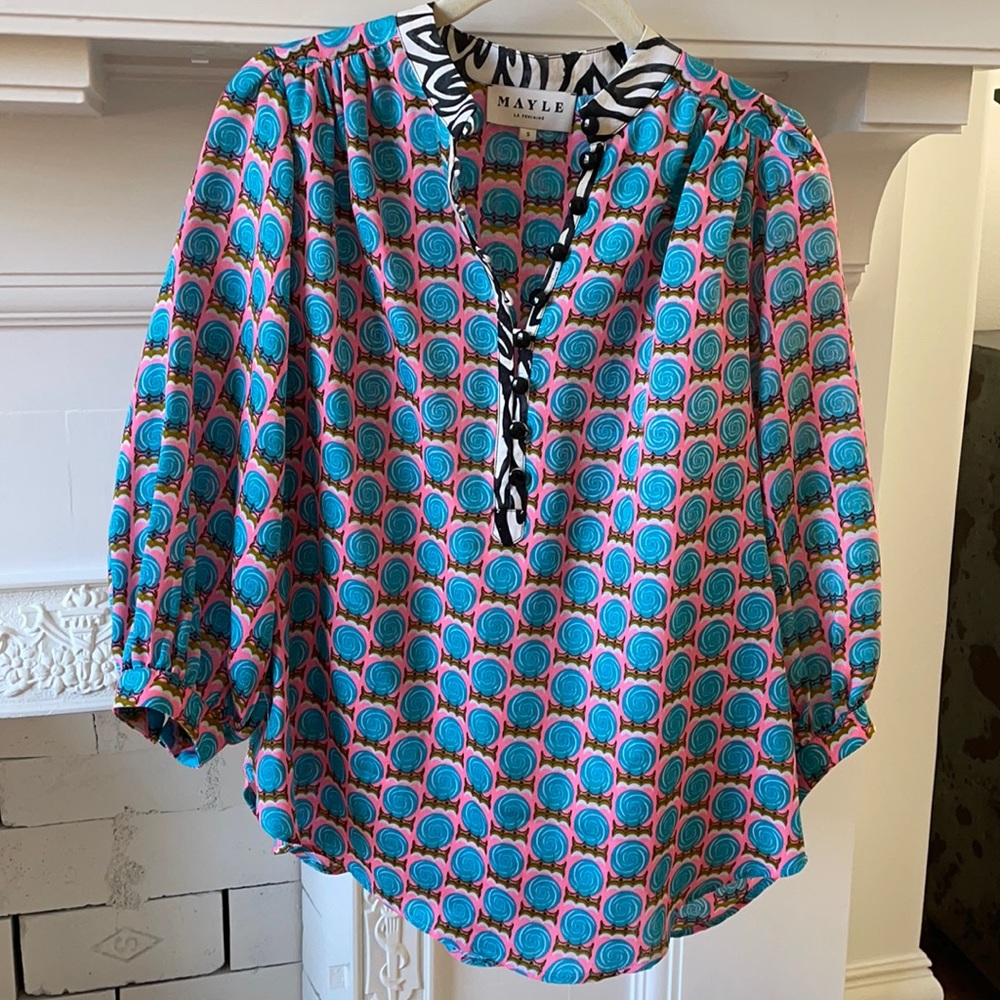 Maison Mayle Vivi Blouse / Lollipop
